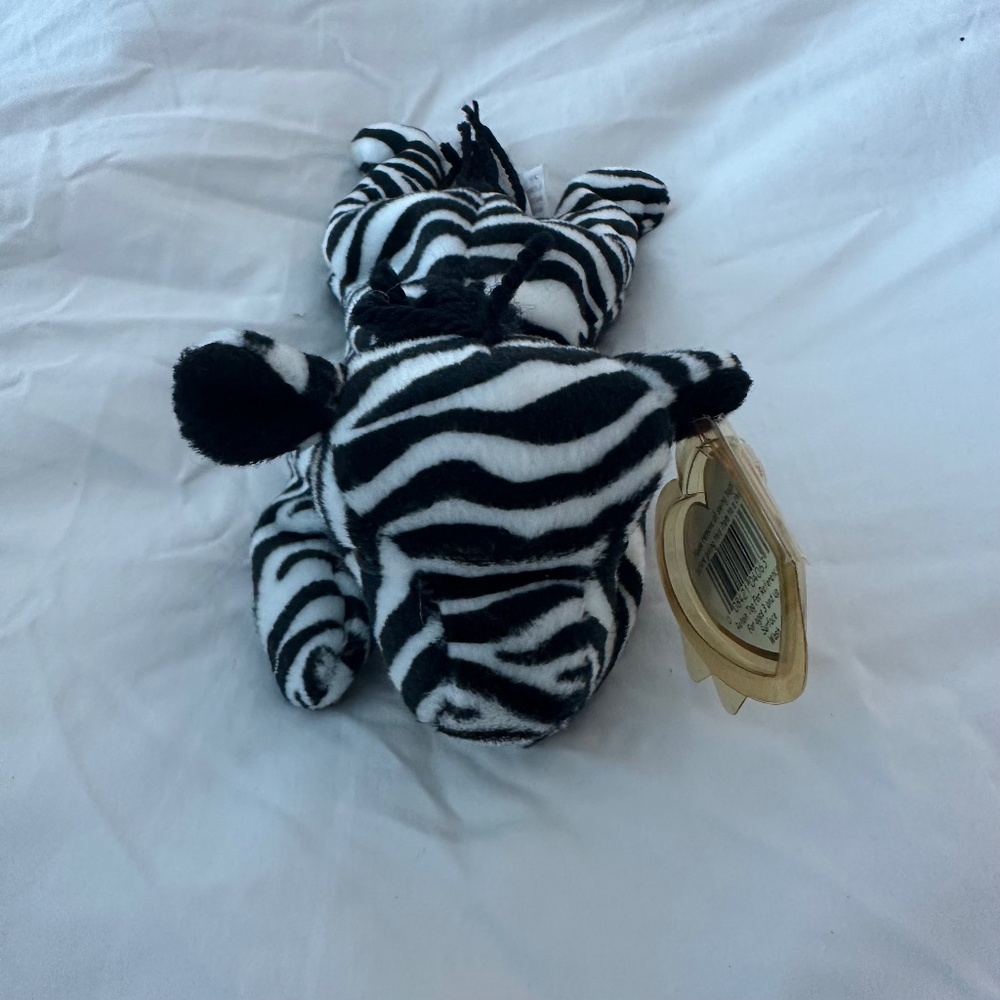 1995 TY Beanie Baby Ziggy The Zebra